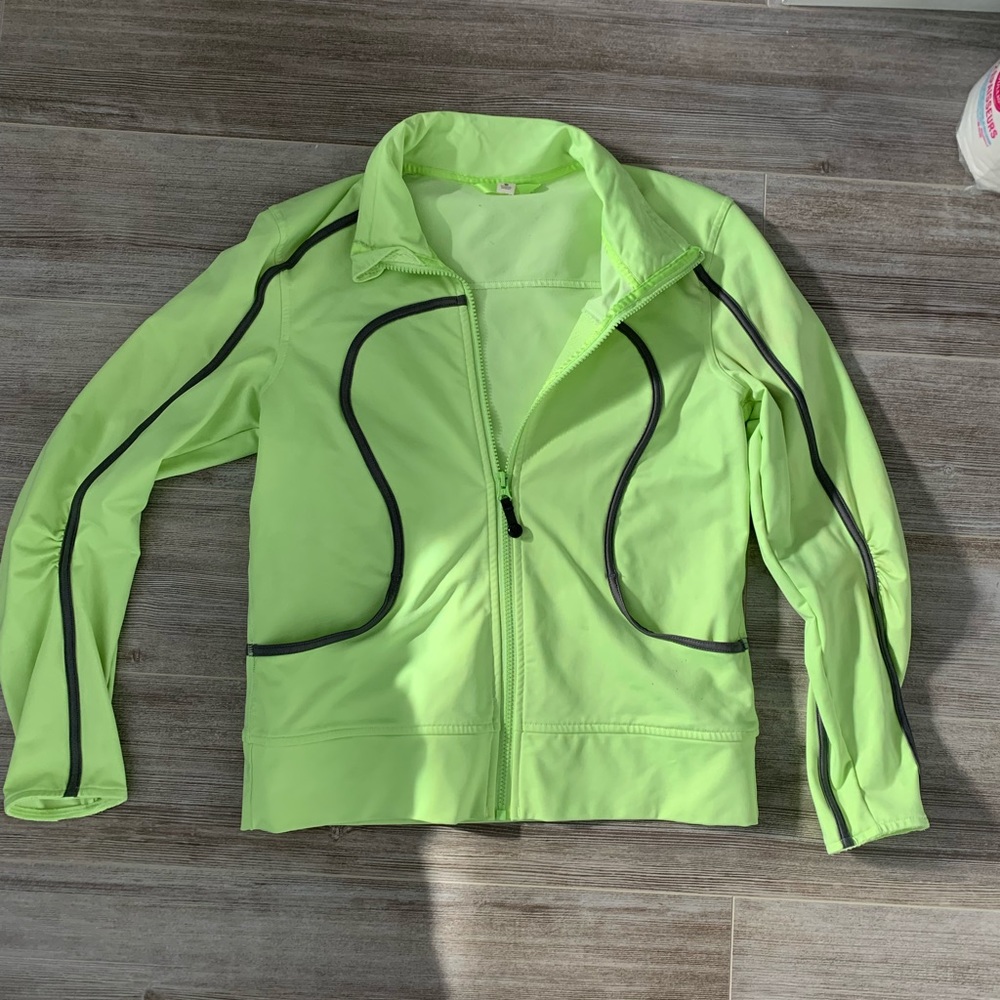 Lululemon Athletica Sweater/Light jacket neon